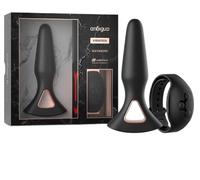 Vibrateur Anal Télécommandé, 13,6 x 3,3 cm, Silicone Médical, 7 Modes de Vibration, Rechargeable USB, Étanche IPX6, Technologie WATCH-ME, D-228360