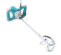 vibrateur concret, Mélangeur à béton électrique 2100 W, machine de mélange portable à 6 vitesses réglables for ciment et mortier mince