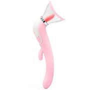 Vibrateur de Langue Léchant Ràbbìt Vîbrőmãsseurs Fèmìnin Clìtøridìên Ràbbìt Ŝêxtøyse Plàîsîr Femme Vîbrant Pøint Ǵ̣ Silêncîêừx VA et Viênt Vîbrant pour Femme KZQ1