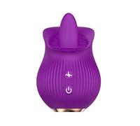 Vibrateur de Langue Léchant Vibrateur Femme Sex Clitoridien Masseur stimulant puissant avec clitoridiens stimulants,masseur de point G Stimulateur rechargeable USB stimulateur de clitoris J8