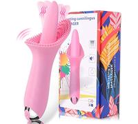 Vibrateur De Rouge à LèVres Masseur électrique portable féminin Vîbro-Mâsseur Clîtoridîen,avec 10 modes de vibrations magiques,charge UBS,réglage silencieux,étanche IPX7 femelle