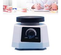 Vibrateur Dentaire 100 W - Charge Maximale : 2 kg, Vitesse Réglable En Continu, Base Antidérapante Et Table Vibrante. Oscillateur À Disque Pour Plâtre, Moules Et Résines.,White