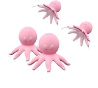 Vibrateur Femelle en Forme de Mamelon et de Clitoris en Forme de Pieuvre - Modèle Vibrant Rotatif/Suceur, Jouets Sexuels Intimes pour Les Couples (A)