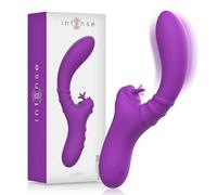 Vibrateur Flexible Harry avec Langue Violet