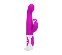 Vibrateur lapin Smart Hugh Love violet, Largeur 30 mm, Longueur 220 mm, Poids 0.190 Kg, Couleur Violet