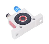 Vibrateur pneumatique à turbine avec silencieux Vibromasseur à air de type boule G 1/4" pour entonnoir industriel et transport de matériaux Modèle Force de vibration réglable