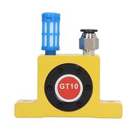 Vibrateur Pneumatique À Turbine Gt10, Vibrateur Industriel Silencieux 1/8", Vibrateur Pneumatique À Turbine en Alliage D'Aluminium G1/8In, Vibrateurs À Faible Bruit Et Haute Puissance de Vibration