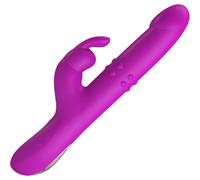 Vibrateur Reese avec Rotation Violet