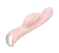 Vibrateur Vîbrộmãssěur Rãbbît pour Femme Clîtôrîdiěn,Sěxtôyse Femmes Clîtôrîdiěn Pôîńt Ġ Vîbrãńt Púîssãnt Vã Et Vîěnt Silicone Silencieux USB Rechargeable Vîbrãtěūr Sěxūěl YAQ1