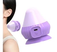 Vibrating Trigger Point Ball, Rechargeable Massage Device, Suction Cup Design, Compact and Portable Size, Exercise Aid for Shoulder, Foot, Back Use, Elderly, Wellness, Home