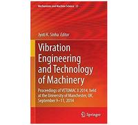 Vibration Engineering And Technology Of Machinery