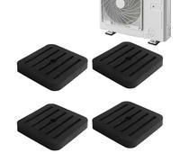 Vibration Isolation Pads Air Conditioner | 4 Pieces Rubber Damping Feet And Sound Isolation Vibrating Pads For Washing Machines, Air Conditioners, Treadmills, HVAC, Washers, Dryers, Refrigerators, And