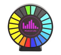 Vibration Paranormal Détection de bruit Vibes avec 2K HD Sound Control RGB et enquête pour capteur d'application compatible lumière (B)