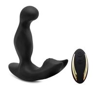 vibration Stimulateur anal Double Annｅau Vîbrant Pｅnis Prostate Masseur Prostata puissant stimulateur etanche dispositif a distance silencieux massant plaisir masculin Prostate Massage LX5