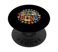 Vibrational Being Aura de fréquence spirituelle - PopSockets PopGrip Adhésif