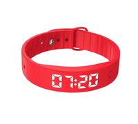 Vibrations Armband Wecker - Smartwatches Aufladbares Armband,Tragbare Kalorien Schrittzähler Uhr | Für Kinder Paare Schlaf Meeting Nickerchen Kochen Training Reisen Zuhause Schlafzimmer Büro