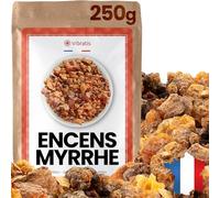 Vibratis Encens Myrrhe Naturel 250g - Purification et Méditation - Grains - 1 paquet de 250g