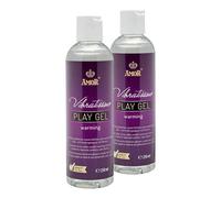 Vibratissimo Play Gel Warming 2x250 ml I Lubrifiant chauffant I à base d'eau I Gel convient pour les jouets & les préservatifs en latex I lubrification à base d'eau