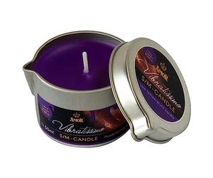 VIBRATISSIMO S/M Bougie Crazy Purple 50 ml I basse température violette I Cire de de qualité supérieure I goutte à goutte pour jeux érotiques I de massage pour couples