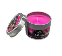 VIBRATISSIMO S/M - Bougie Neon Pink - 50 ml - basse température en rose fluo - Cire de qualité supérieure sans odeur - goutte à goutte pour jeux érotiques - de massage romantique