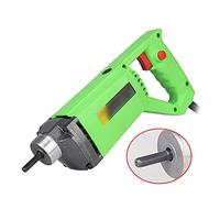 Vibratoires de béton à main 1m 1.2m .5m Outils en tige cuivre,Opération Efficace(800W motor+1 meter rod)