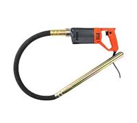 Vibreur à béton, Vibrateur à béton portatif 1300 W Vibrateur électrique Outil vibrant avec tige d'arbre de 4,9 pieds for diverses constructions en béton(1m tube)