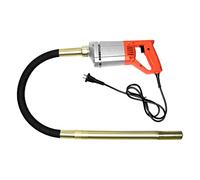 Vibreur à béton, Vibrateur de vibrateur de construction Vibromator Crayon électrique à la main avec 1m 1.2m 1.5m Tuyau(1500w-1 meter)