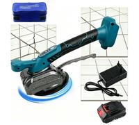 Vibreur à carrelage sans fil 21V - 5 vitesses, 5000 tr/min, capacité 60kg - Compatible Makita 18V -Pour pose de carreaux, murs, sols