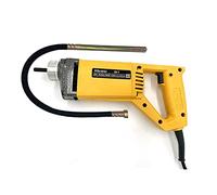 Vibreur Béton, Vibrates de béton à béton à main maintenance à la main avec des outils de béton à tige de cuivre de 1,5 m(Giallo)
