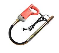 Vibreur Beton, Vibrateur de vibrateur de construction Vibromator Crayon électrique à la main avec 1m 1.2m 1.5m Tuyau(1800W+35#1.2m single rod)