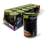 Vibrisse shake kitten+ chicken with omega3 cat food 12x135 gr