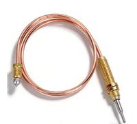 Vibrivio Thermocouple à Gaz Universel M8*1 60cm, Kit Thermocouple pour Chauffage au Gaz Brasero Four Chauffe-eau, Sonde Haute Température Réponse Rapide, Pièce de Rechange Accessoire Remplacement