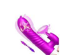 Vībrømāsšēür Rābbīt丨Masseur Électrique Portable/Māsşểür pőrtāblể Pőur vāgin et ānüş - Pőint G,Modes de Massage, Chauffante, USB Rechargeable, pour Facilite J11