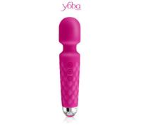 Vibro Love Wand rechargeable rose - Yoba