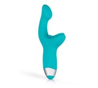 Good Vibes Only Vibrateur Yuki point G 10 modes sans fil rechargeable pour femme Bleu