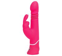 Happy Rabbit Vibromasseur Va et Vient Réaliste Rose