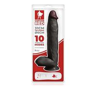 Vibro XXL The Power Black 31 x 6 cm - Captain Red