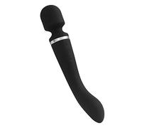 Vibromasseur à Double Extrémité pour Femme - Stimulateur Point G & Clitoridien avec 17 Modes de Vibration - Gode Double en Silicone Médical Souple - Étanche & Rechargeable USB - Sextoy Couple & Solo