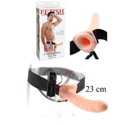 Vibro creux sur harnais - 23 cm