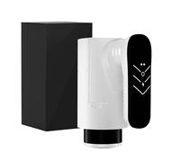 Vibromasseur Adulte For Hommes, Poussée Automatique(White Gift Box)