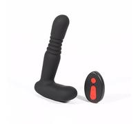 Vibromasseur anal de masseur de prostate aVec de Vibration 3 Vitesses de poussee,Vibrateurs anaux telecommandes pour jouets sexuels anaux pour hommes,femmes et couples IZQ5