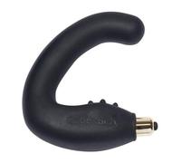 Plug anal vibrant 7 vitesses rude-boy noir - Profondeur: 55 mm, Couleur: Noir, Rayon: Couple, Longueur: 190 mm, Largeur: 145 mm