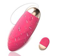 Vibromasseur avec Télécommande, 10 Modes Œuf Vibrant Étanche, Rechargeable USB Sexes Toye Super Silencieux pour Femme et Couple