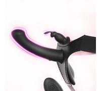 Vibromasseur Ceinture Double Gode Vibrant God Sens Couple Godes Ceintures Hétéro Strap On-me Homme Pour Anus Pénétration Femme Hetero Lesbiennes Débutant Xxl Fin Vibrante Avec Heter Anale,#5