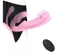 Vibromasseur Ceinture Double Gode Vibrant God Sens Couple Godes Ceintures Hétéro Strap On-me Homme Pour Anus Pénétration Femme Hetero Lesbiennes Débutant Xxl Fin Vibrante Avec Heter Anale,#13