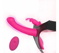 Vibromasseur Ceinture Double Gode Vibrant God Sens Couple Godes Ceintures Hétéro Strap On-me Homme Pour Anus Pénétration Femme Hetero Lesbiennes Débutant Xxl Fin Vibrante Avec Heter Anale,#6