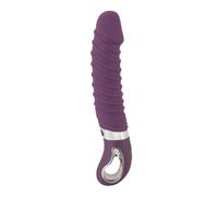 Vibromasseur chauffant rechargeable 23,5 x 4,1 cm - Sweet Smile