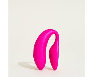 Vibromasseur Chorus stimulateur connecté pour couple We Vibe - point G et clitoris, silicone, 100 % étanche, rechargeable USB - Rose