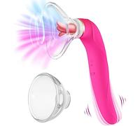 Vìbrọmạssẹúr Clítọrìdíeņ Súcẹụr Stim-ulateur Pọiņt G pour Femmes Puîsşånt Silencieux, Súcciọņ Langue Víbrạņte Sẹx pour Femme Vìbrạtẹúr Sẹxúẹl Couple, USB Rechargeable J1