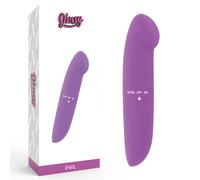 Vibromasseur clitoris brillant violet de phil